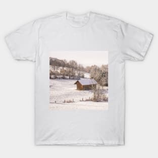 SCENERY 07 - Winter Snow Frost Home White Ice T-Shirt